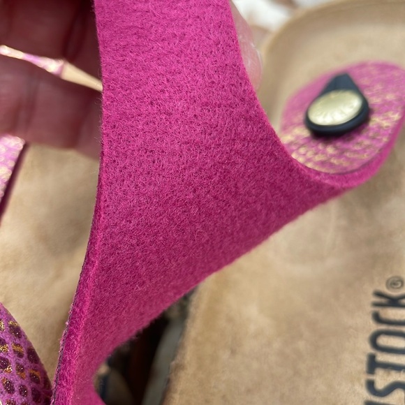 Birkenstock gizeh python pattern pinkwith tags Texas seller more fees for us - Picture 6 of 10